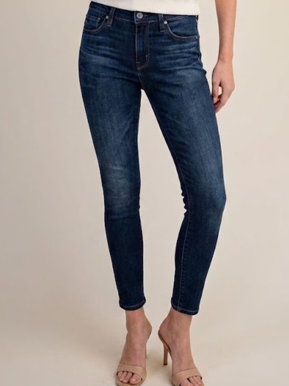AG Adriano Goldschmied Women's Skinny Jeans - Midnight Indigo